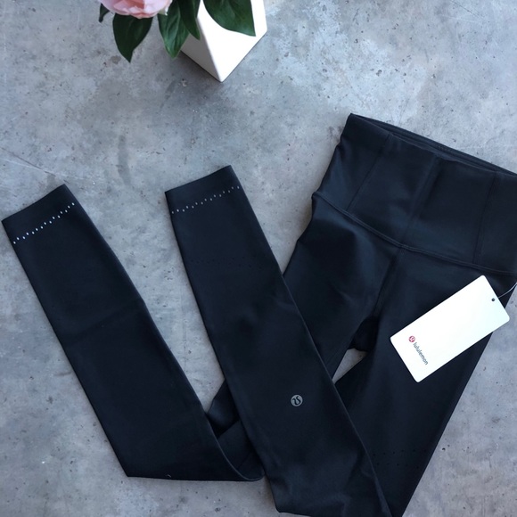 Lululemon Black Zone In Tight - Picture 7 of 8